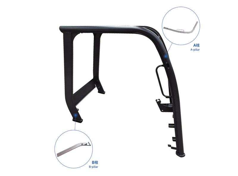 护顶架总成（侧视图）